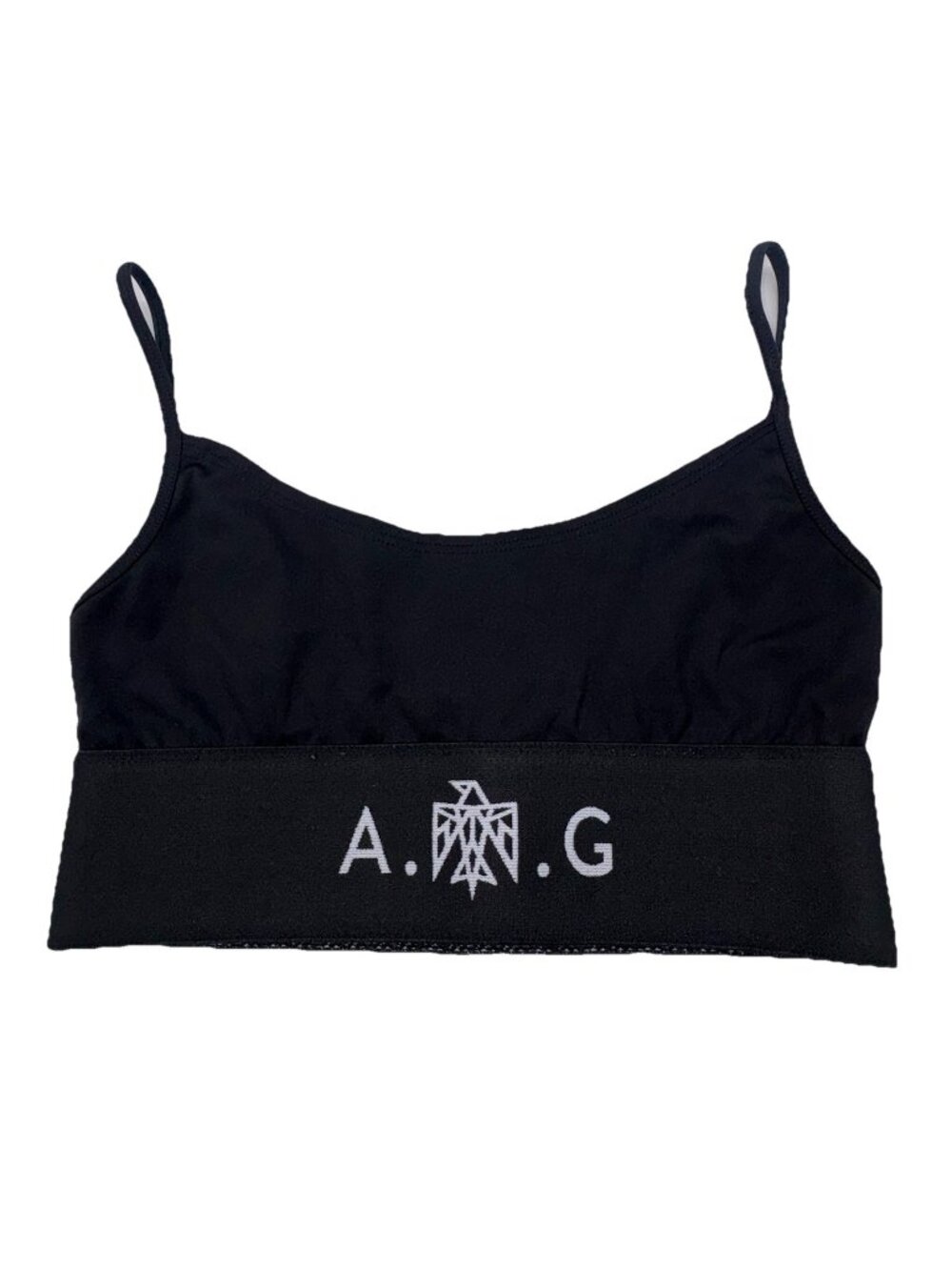 ALL THINGS GOLDEN SPORTS BRA WOMEN’S SZ XS BLACK